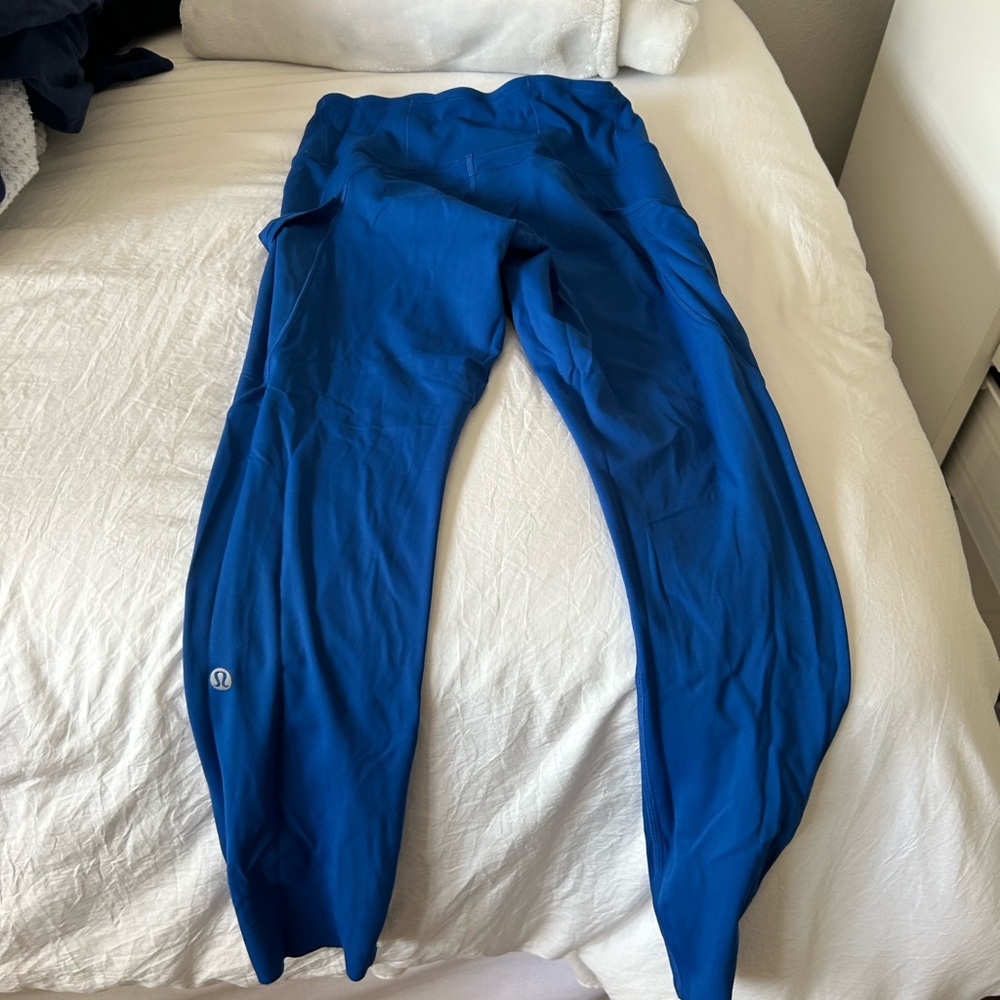 Lululemon Blue Athletic Leggings